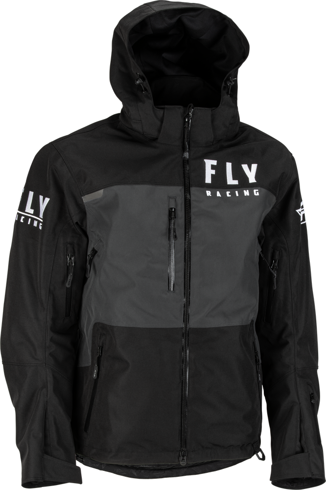 フライレーシング FLY Racing SNOW CARBON JACKET BLACK/GREY Mサイズ